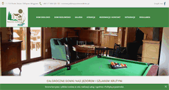 Desktop Screenshot of mazurskiesiedlisko.pl